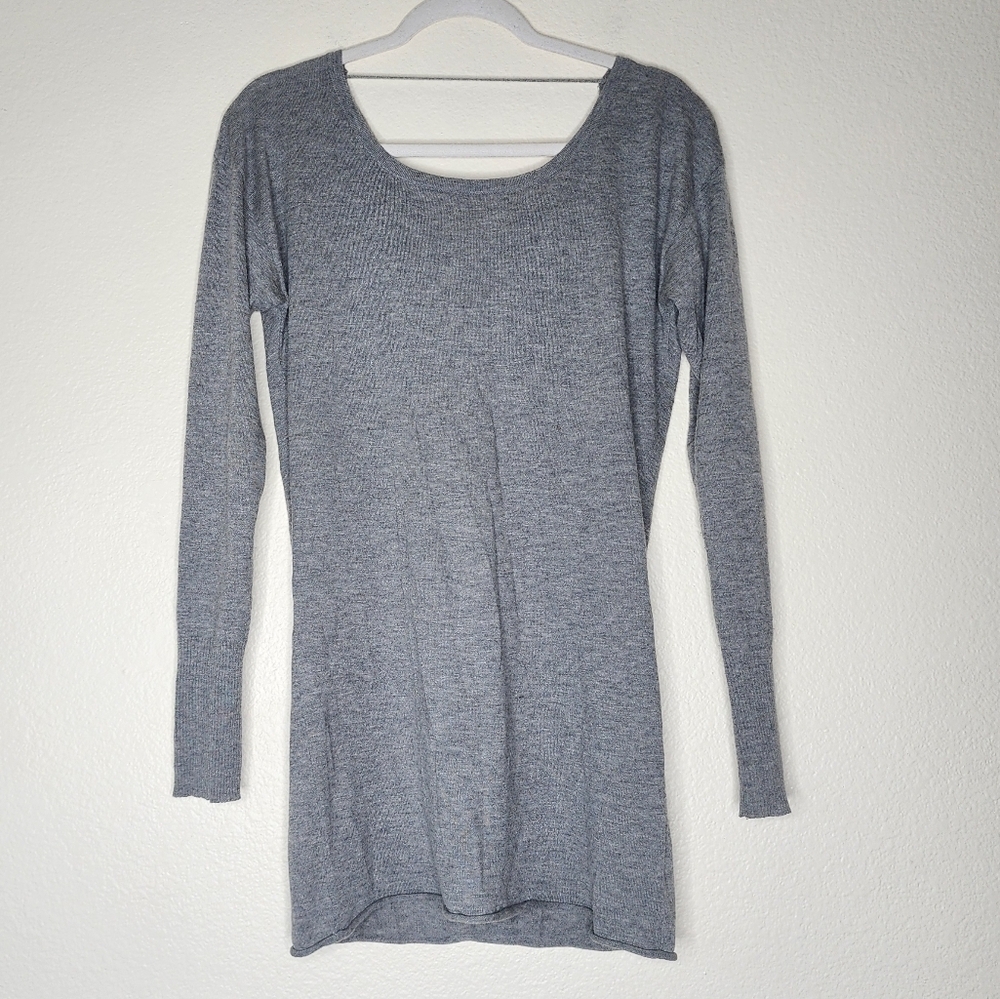 Athleta Gray Cashmere Sweater S